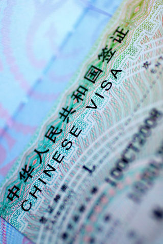 China Visa in US Passport
