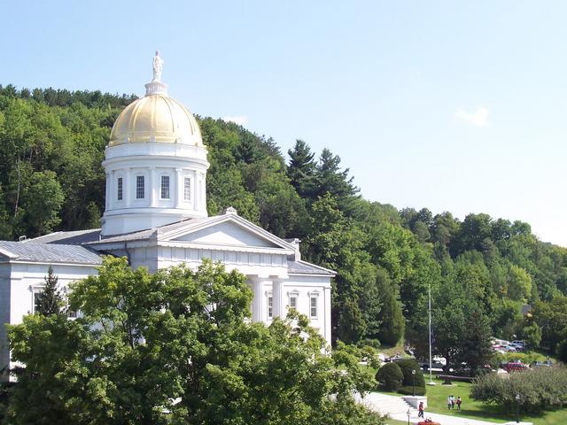 Vermont Capitol Building in Montpelier