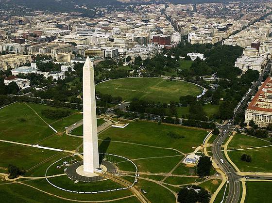 Washington DC Aearial View