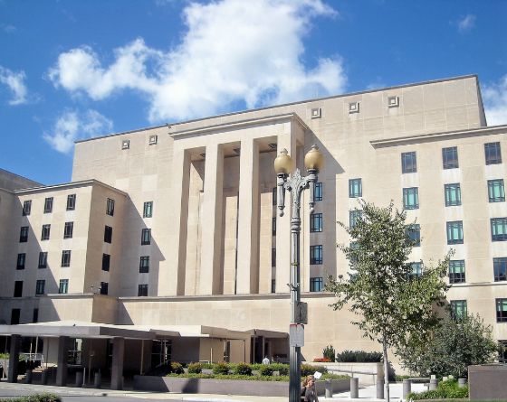 US Department of State Building in Washington D.C.