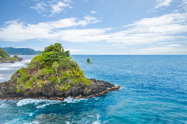 island off the coast of American Samoa