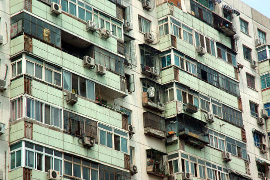 Apartment building in Beijing China