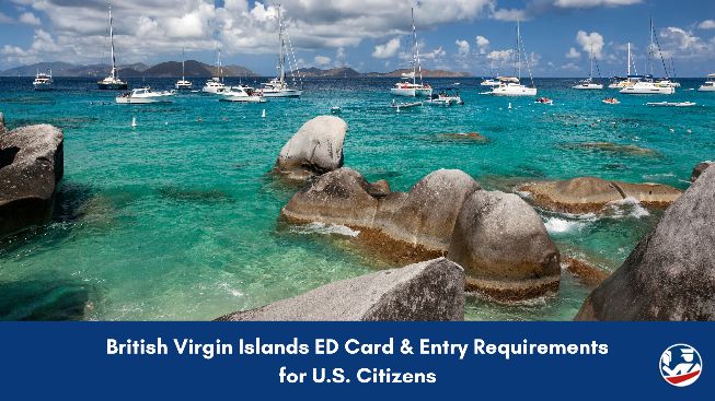 British Virgin Islands ED Card & Entry Requirements for US citizens