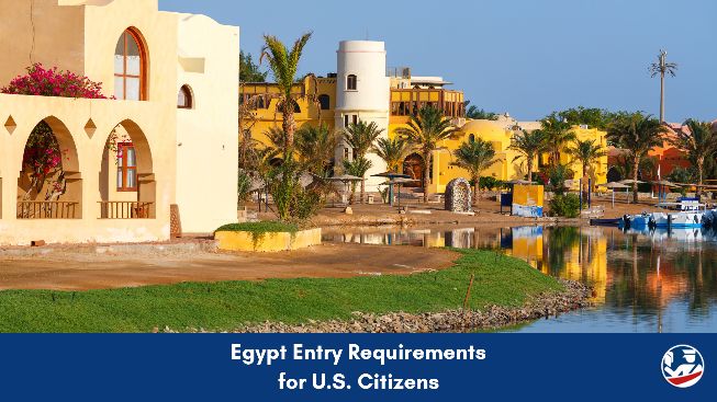 Egypt Entry Requirements for U.S. Citizens