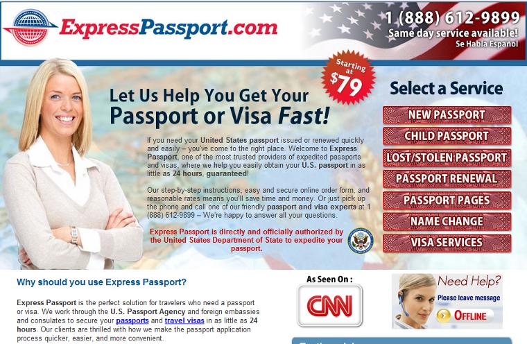 ExpressPasspor.com Expedited Media LLC