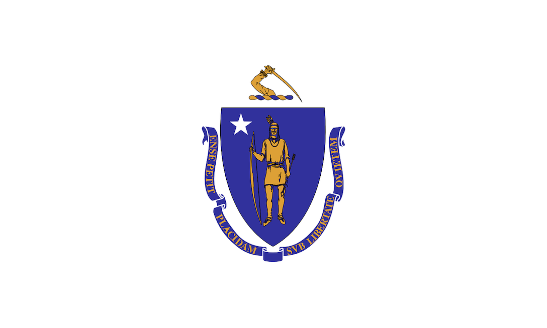 massachusetts state flag.