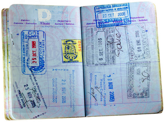 No more blank visa pages in passport book.