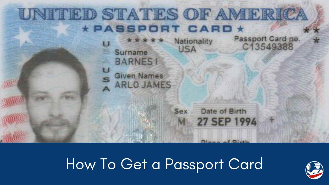 Passport Card Front