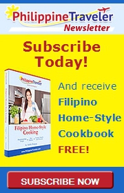 Philippine Traveler Newsletter sign up with free Filipino Home-Style Cooking recipe book