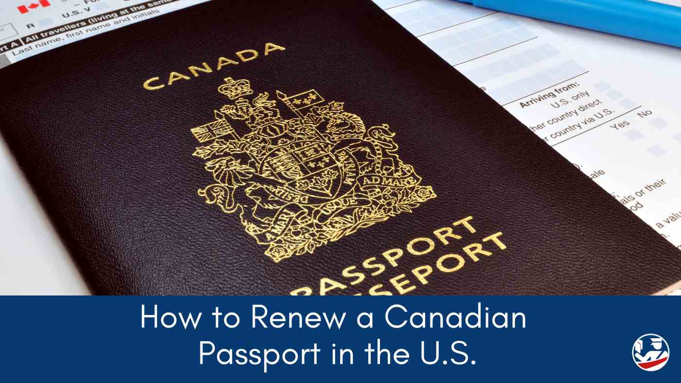 how to renew a canadian passport in the US.