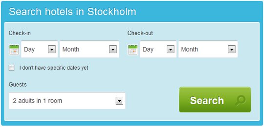 Search Hotels in Stockholm