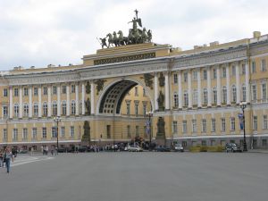 The Hermitage in St. Petersburg, Russia