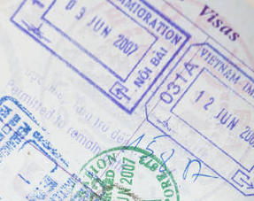 Vietnam Visa in American Passport