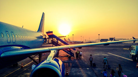 air travel, jet lag, family trip