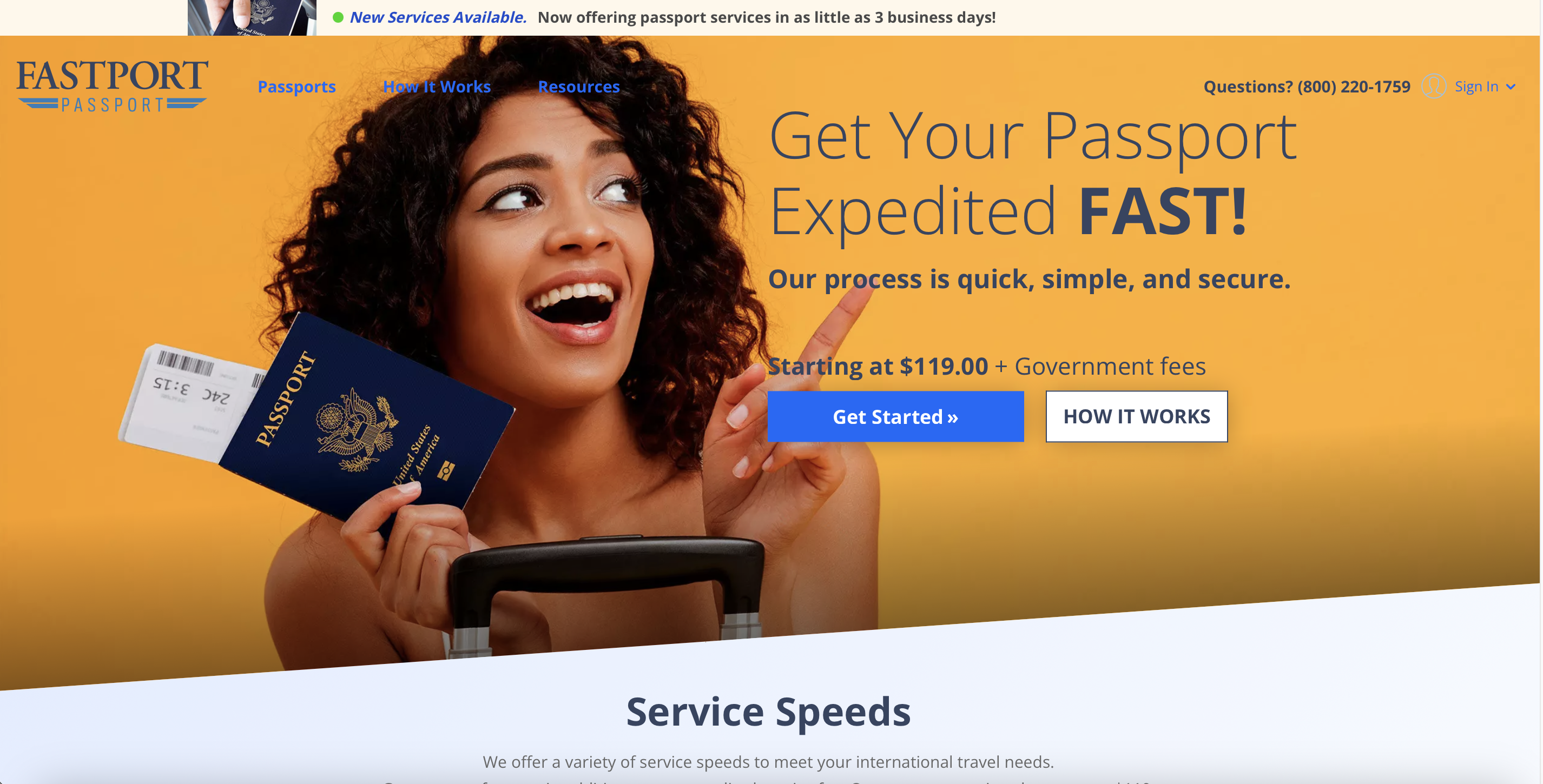 Fastport Passport - United States passport and visa expediting service