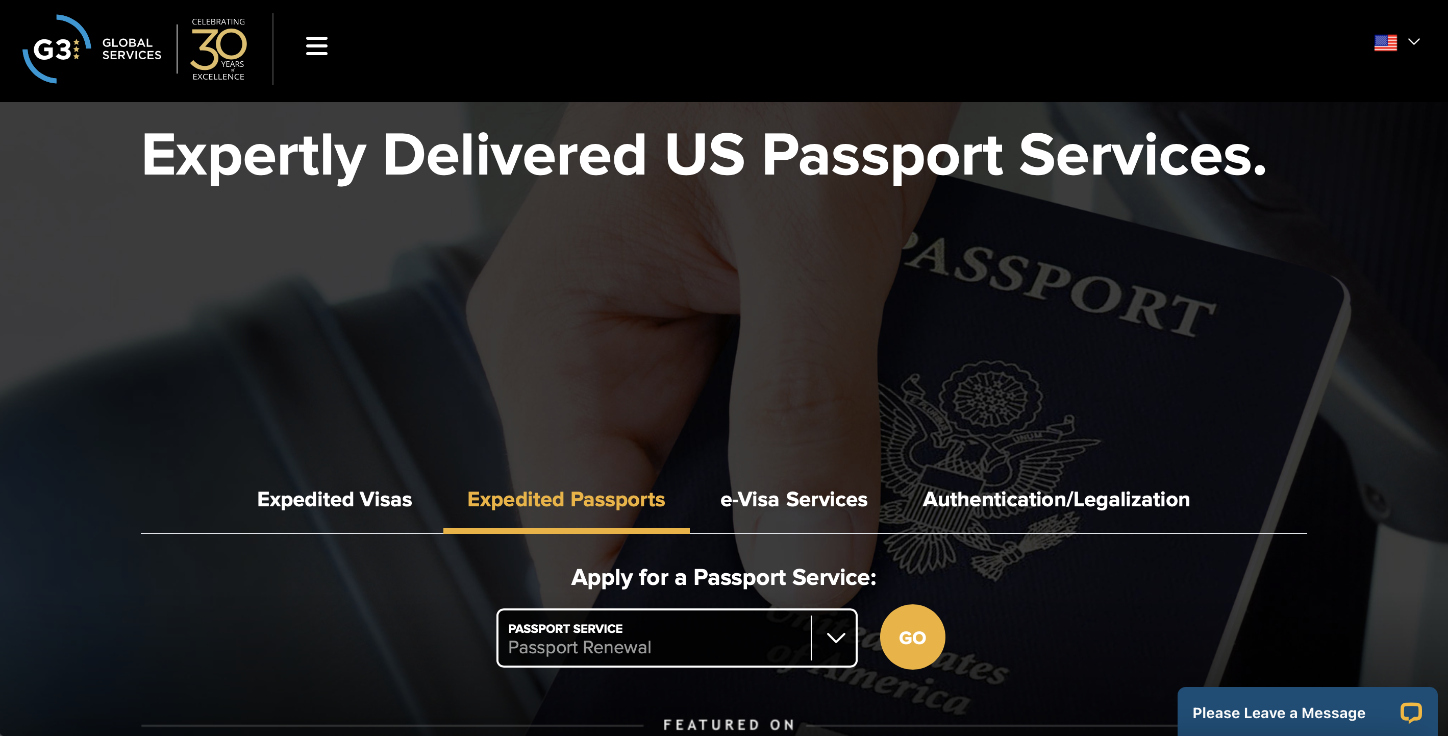 G3 Visas and Passports Expediting Service