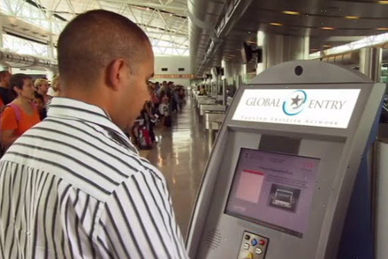 Global Entry Trusted Traveler Program Kiosk