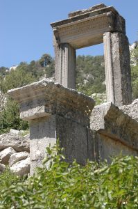 Hadrianus Propylaion Termessos Antalya Turkey