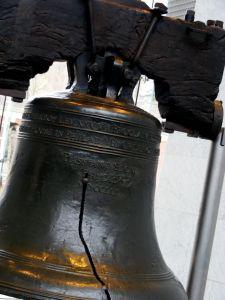 Liberty Bell in Philadelphia Pennsylvania.