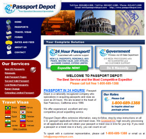 Passport Depot Expediting Service