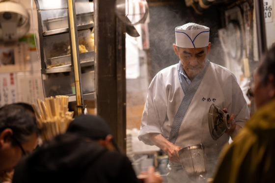 cooking street food
