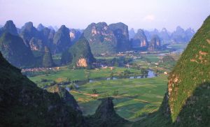 Yangshuo near Guilin on Li River