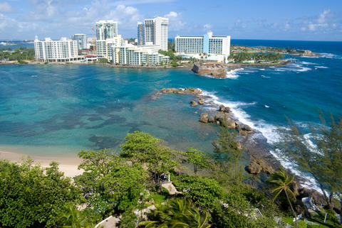 San Juan Puerto Rico Resort from Condado Beach