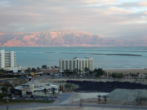 Ein Bokek on the Dead Sea in Israel